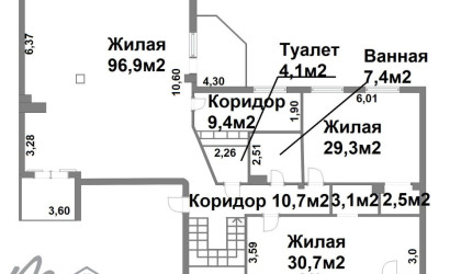 Купить 6-комнатную квартиру, Минск, Чехова ул., 3 (Центральный район). Фото 20