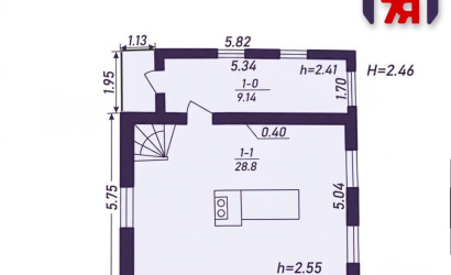 Купить дом в деревне, Березка, 5.06 соток. Фото 23
