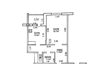 Купить 1-комнатную квартиру, Гродно, Малыщинская, 12. Фото 15