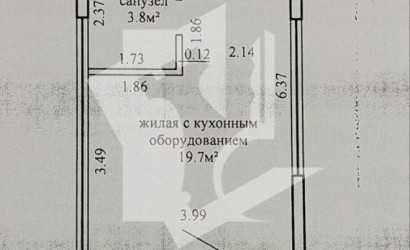 Купить 1-комнатную квартиру, Минск, Жореса Алфёрова ул., 10 (Октябрьский район). Фото 16