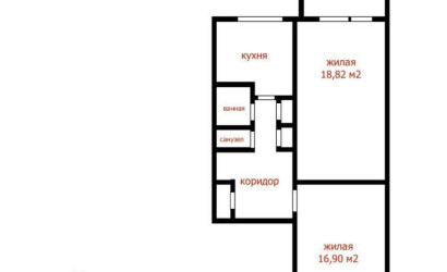 Купить 2-комнатную квартиру, Минск, Кольцова ул., 18/1 (Советский район). Фото 20