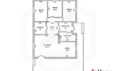 Купить дом, Брест, Сад. товарищества, 13.07 соток. Фото 1