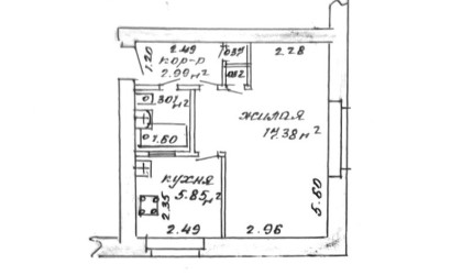 Купить 1-комнатную квартиру, Новополоцк, Молодежная ул., 38. Фото 10