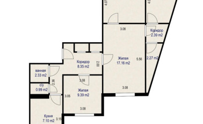 Купить 4-комнатную квартиру, Минск, Казинца ул., 76(Октябрьский район). Фото 21