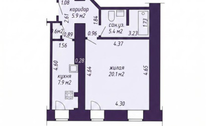 Снять 1-комнатную квартиру, Минск, ул. Интернациональная, д. 13. Фото 17