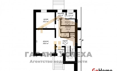 Купить дом, Малые Мотыкалы, Мотыкальский с/с, 10.18 соток. Фото 17