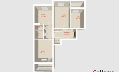 Купить 3-комнатную квартиру, Минск, Логойский тракт, 9 (Советский район). Фото 30