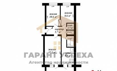 Купить 3-комнатную квартиру, Великорита, Ленина. Фото 3
