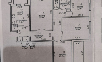 Купить 4-комнатную квартиру, Гомель, Речицкий пр-т, д.87 к.1. Фото 18