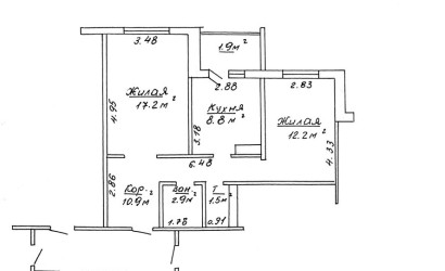 Купить 2-комнатную квартиру, Гродно, Фолюш, 15/215. Фото 6