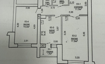 Купить 2-комнатную квартиру, Лида, Кооперативная ул., 48. Фото 13