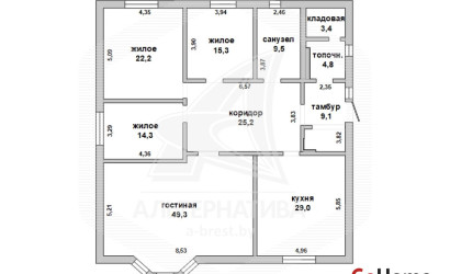 Купить дом, Брест, Аэропорт ст., 10.11 соток. Фото 20