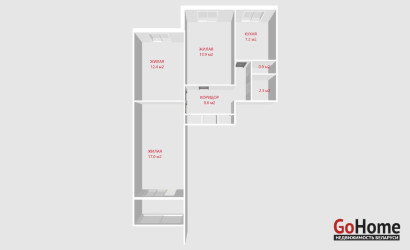 Купить 3-комнатную квартиру, Минск, Слободская ул., 21 (Московский район). Фото 35