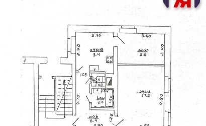 Купить 2-комнатную квартиру, Молодечно, Притыцкого ул., 14. Фото 3
