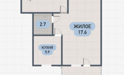 Купить 1-комнатную квартиру, Брест, Скорины наб.. Фото 17