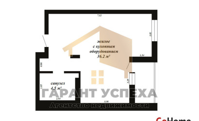 Купить 1-комнатную квартиру, Брест, ул. Октябрьской революции, д. . Фото 10