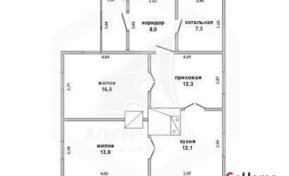 Купить дом в деревне, Новое Роматово, Великоритский с/с, 18.6 соток. Фото 1