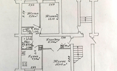 Купить 3-комнатную квартиру, Барановичи, Энтузиастов ул., 36. Фото 19