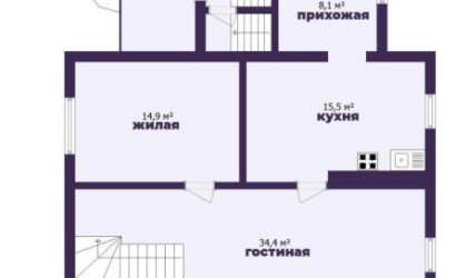 Купить дом, Заполье, Десятины ул., 20 соток. Фото 47