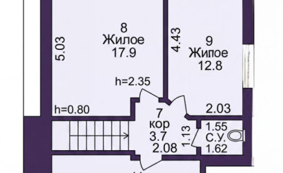  2-этаж.(200.9 м2), Слобода(Оршанская ул.)