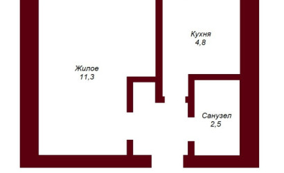 Купить 1-комнатную квартиру, Брест, ул. Молодогвардейская. Фото 5