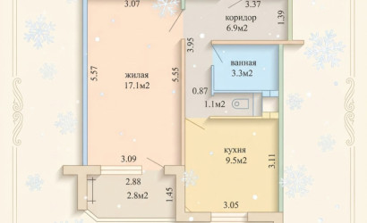 Купить 1-комнатную квартиру, Минск, Корженевского, 2А (Октябрьский район). Фото 8