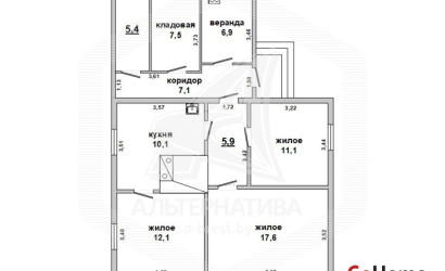 Купить дом, Пелище, Пелищенский с/с, 25 соток. Фото 17