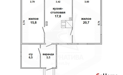 Купить дом в деревне, Буховичи, Буховичский с/с, 25 соток. Фото 20