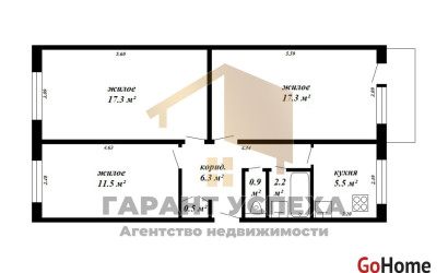 Купить 3-комнатную квартиру, Брест, просп. Партизанский, д. . Фото 19