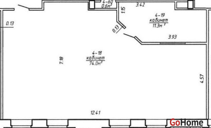 Аренда помещения, Минск, Фабрициуса ул., 8/Б,  85.3 кв.м.. Фото 5