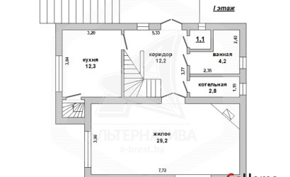 Купить дом, Брест, Речица, 7.18 соток. Фото 36