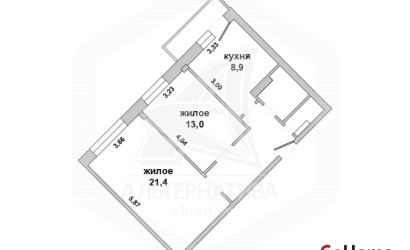 Купить 2-комнатную квартиру, Брест, Центр, ул. Гоголя. Фото 10