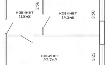 Аренда офиса, Минск, ул. Некрасова, д. 114, 49.8 кв.м.. Фото 1