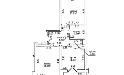 Купить 2-комнатную квартиру, Копище, Карповича ул., 2. Фото 5