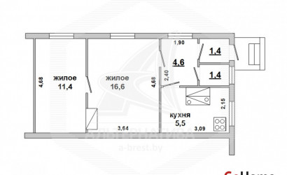 Купить 2-комнатную квартиру, Верба, , 