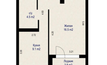 Купить 1-комнатную квартиру, Минск, Игуменский тракт, 20 (Ленинский район). Фото 1