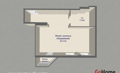 Купить 1-комнатную квартиру, Минск, ул. Червякова, д. 55 (Центральный район). Фото 20