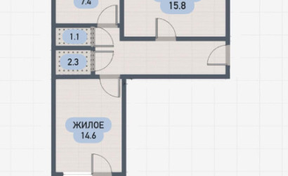 Купить 2-комнатную квартиру, Брест, Скрипникова ул.. Фото 2