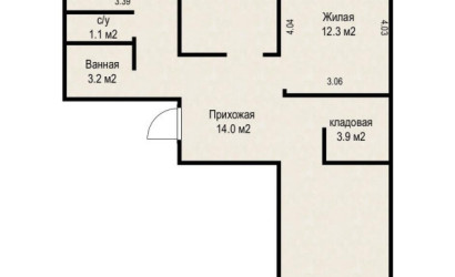 Купить 3-комнатную квартиру, Минск, Уборевича ул., 86 (Заводской район). Фото 12