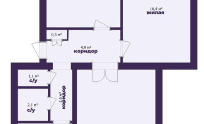 Купить 3-комнатную квартиру, Любань, Интернациональная ул., 55. Фото 13