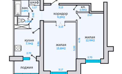 Купить 2-комнатную квартиру, Минск, Логойский тракт, 9 (Советский район). Фото 18