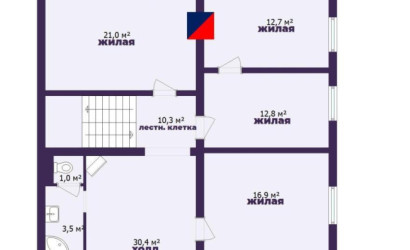 Купить дом, Вилейка, Сельская ул., 18 соток. Фото 44