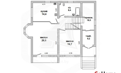 Купить дом, Брест, Пугачево, 9.99 соток. Фото 37