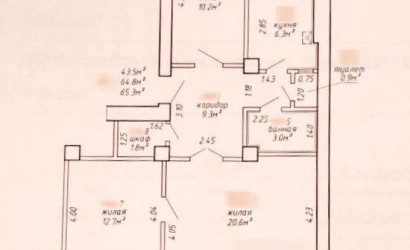 Купить 3-комнатную квартиру, Минск, Разинская ул. 63 (Московский район). Фото 2