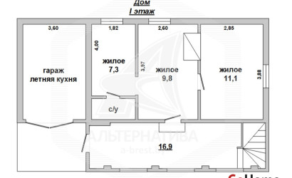 Купить дом, Загородная, Волчинский с/с, 25 соток. Фото 20