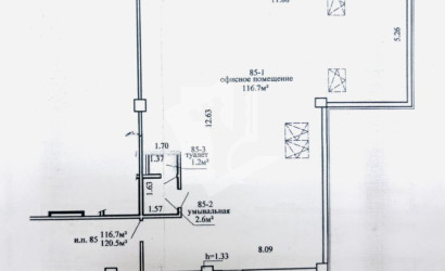 Аренда офиса, Минск, Немига ул., 5,  120.5 кв.м.. Фото 13