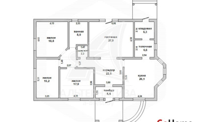 Купить дом, Большие Мотыкалы, Мотыкальский с/с, 18.2 соток. Фото 17