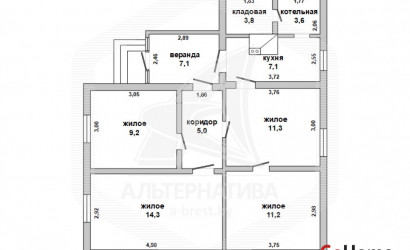 Купить дом, Большие Лепесы, Буховичский с/с, 13.64 соток. Фото 20