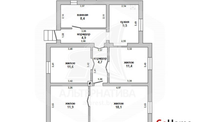 Купить дом, Брест, Граевка, 5.05 соток. Фото 20