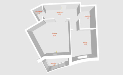 Купить 1-комнатную квартиру, Минск, Дроздовича ул., 6 (Ленинский район). Фото 12